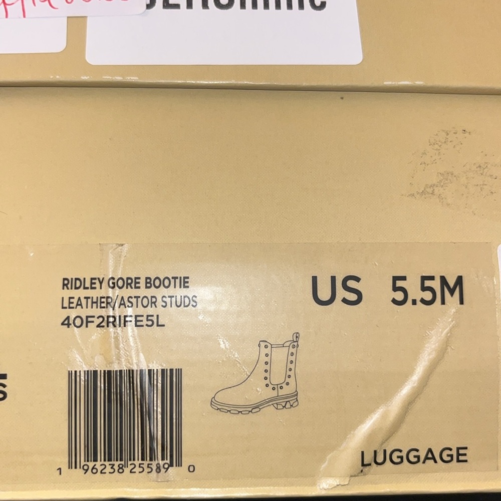 MICHAEL MICHAEL KORS Womens Brown Back Pull-Tab Ridley Leather Chelsea Boot 5.5M - Picture 14 of 16
